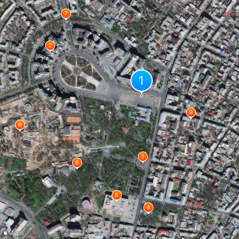 Piazza della Libertà Mappa