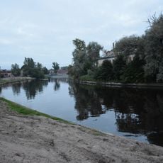 Водоотводный (криволинейный) канал (Колпино)