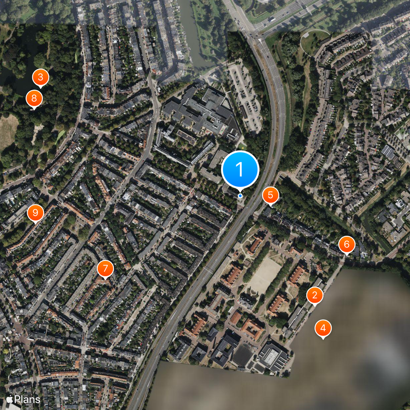 Rietveld Schröder House Map