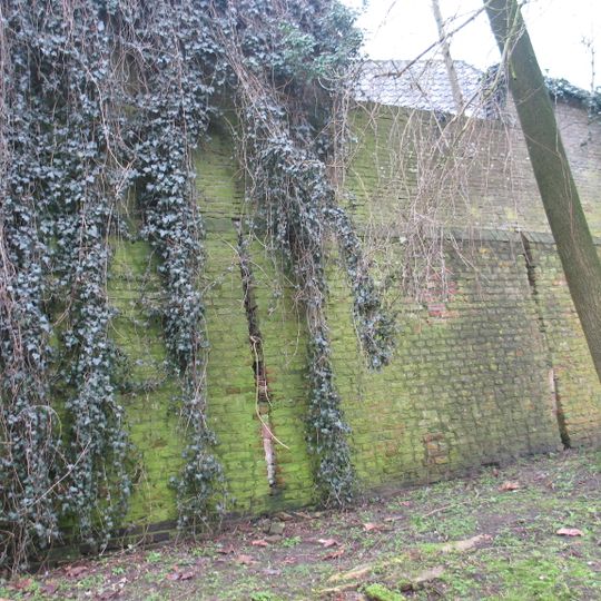 Fragmenten stadsmuur