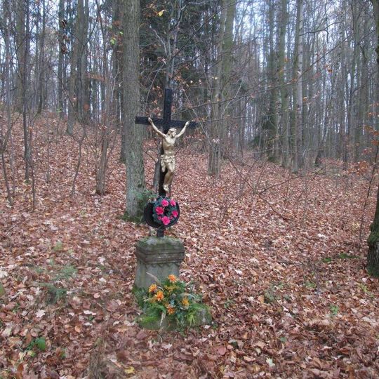 Kříž západně od městyse Chudenice