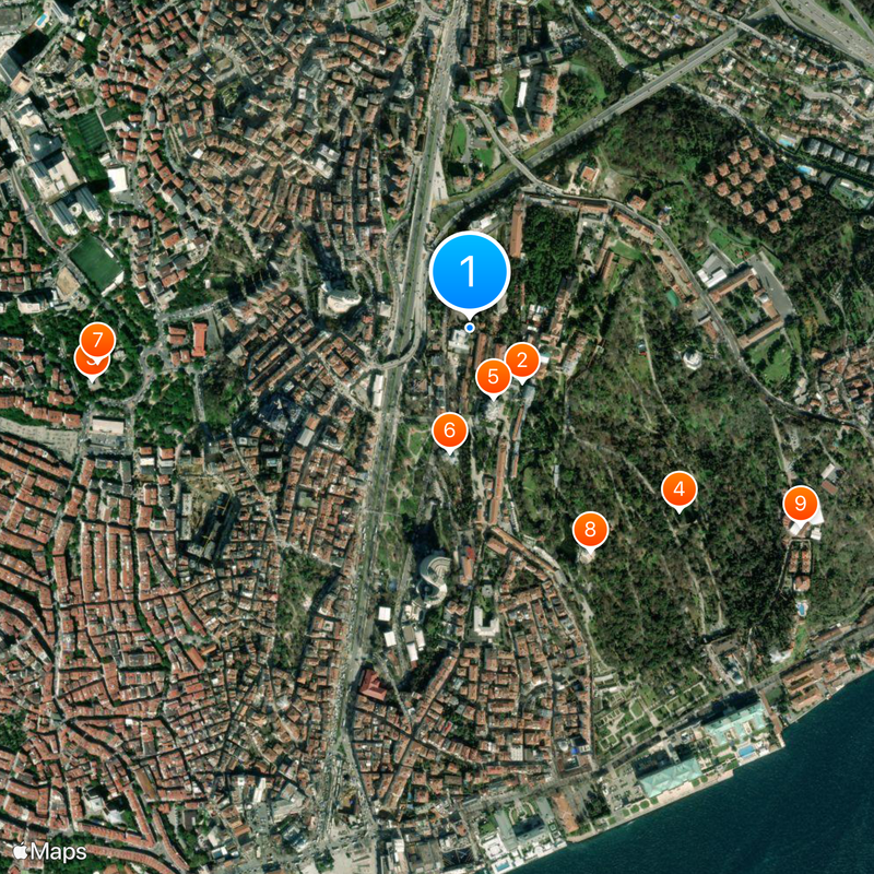 Yıldız Technical University Map