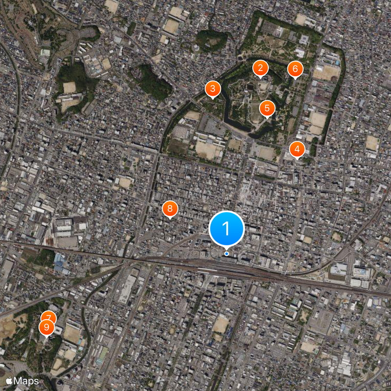 Himeji Station Map