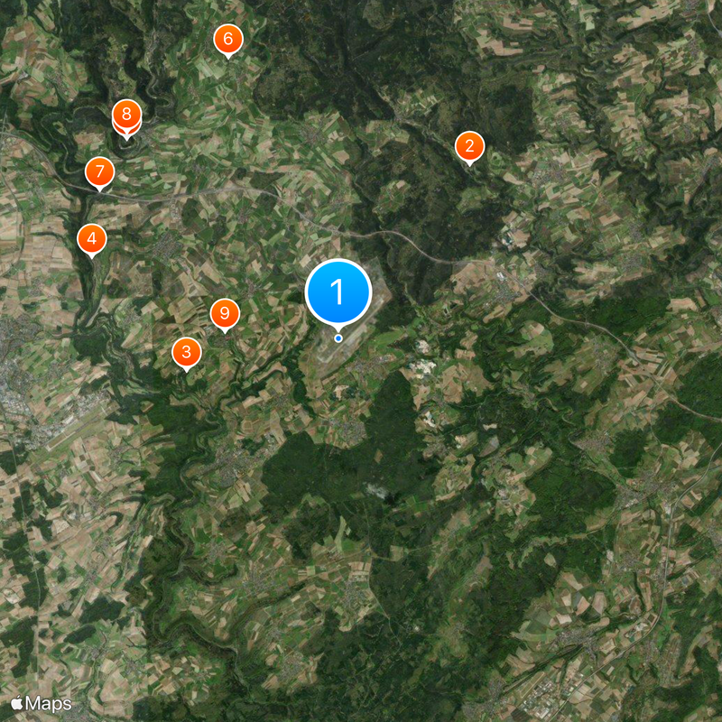 Spangdahlem Air Base Map