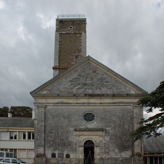 Abbatiale de l'abbaye de Prières de Billiers