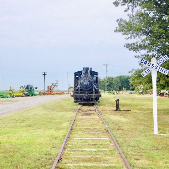 Jonesboro, Lake City & Eastern Railroad Steam Locomotive #34 and Associated Rolling Stock