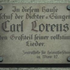 Gedenktafel für Carl Lorens