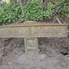 Boundary Post Opposite Junction With B390