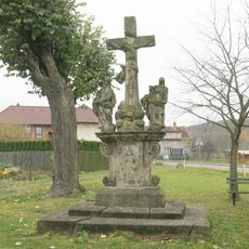 Socha Kalvárie na jihozápadním okraji Března