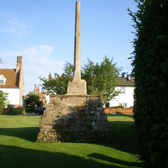 Binham village cross