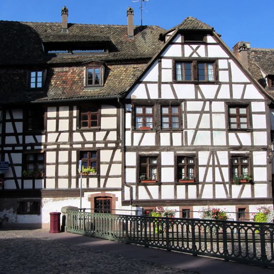 Maison au 1, quai des Moulins à Strasbourg