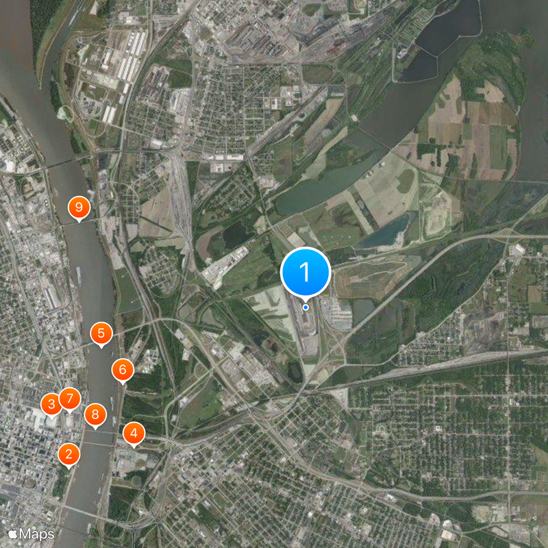 World Wide Technology Raceway at Gateway Map