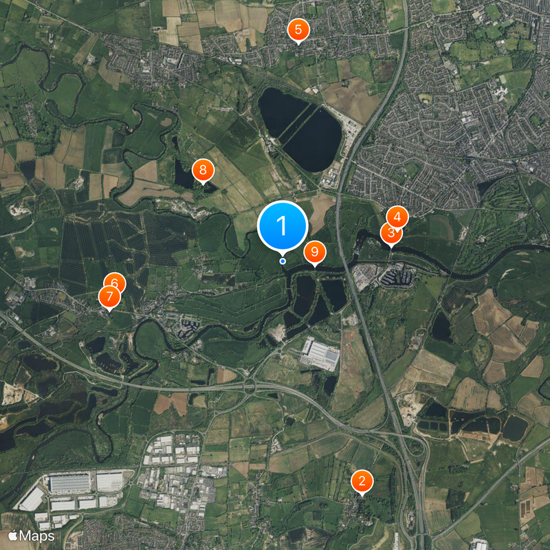River Derwent Map