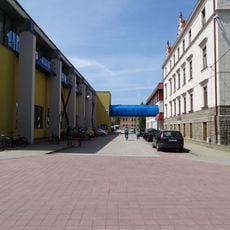 Mostní přechod ZŠ Na Sadech v Třeboni