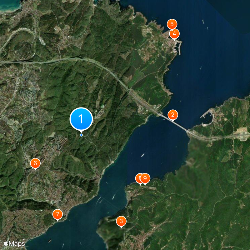 Koç University Map
