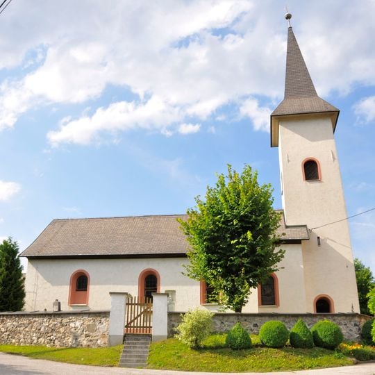 Kath. Filialkirche hl. Oswald und Friedhof
