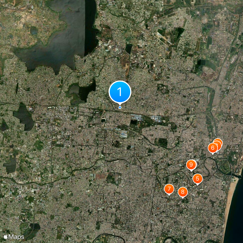 Villivakkam Map
