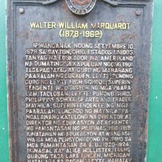Walter William Marquardt historical marker