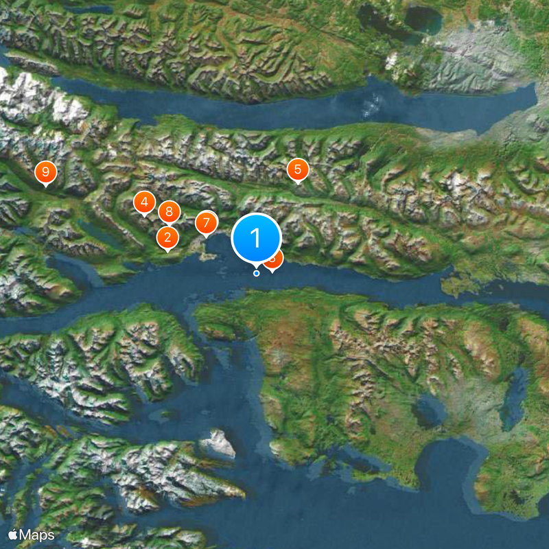 Beagle Channel Map