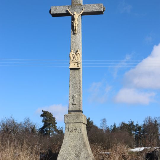Kříž východně od Petrůvek
