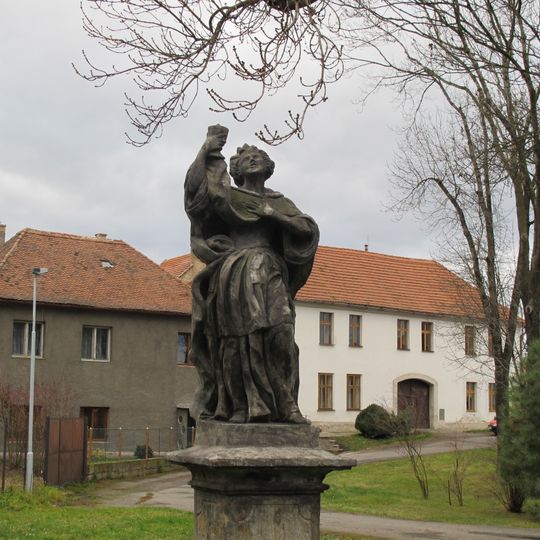 Socha svaté Barbory