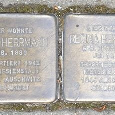 Stolperstein en memoria de Otto Herrmann