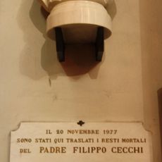 Busto di padre Filippo Cecchi