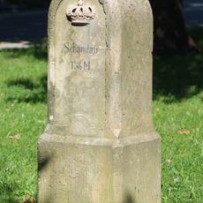Royal Saxon milestone Hohnstein