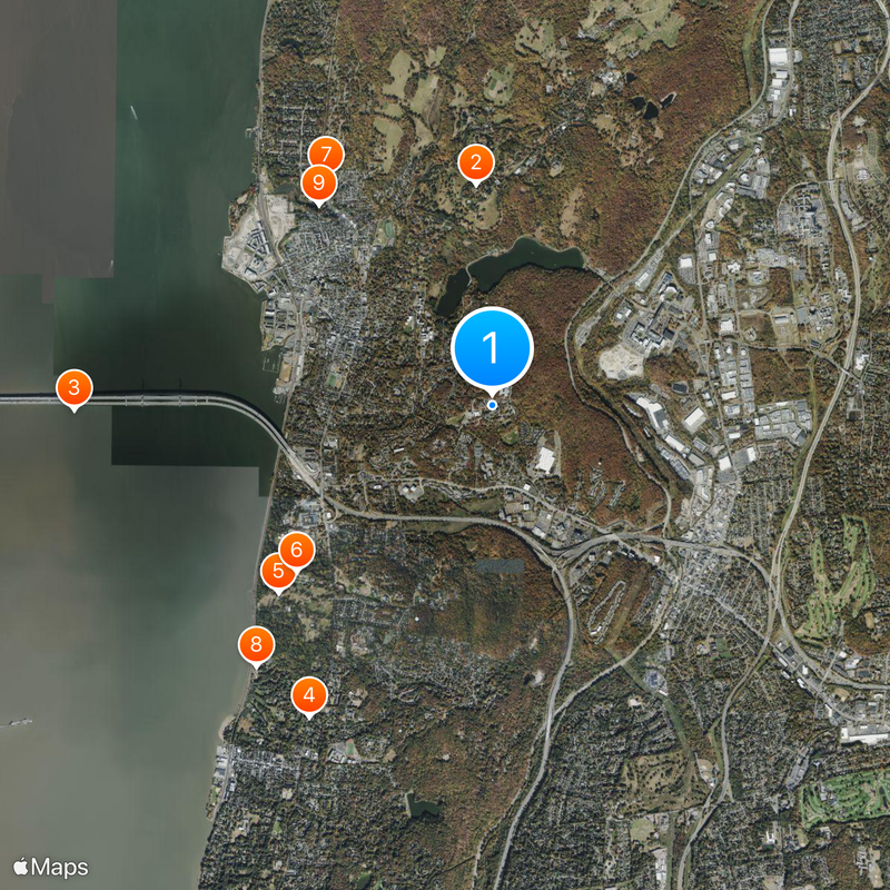 Hackley School Map