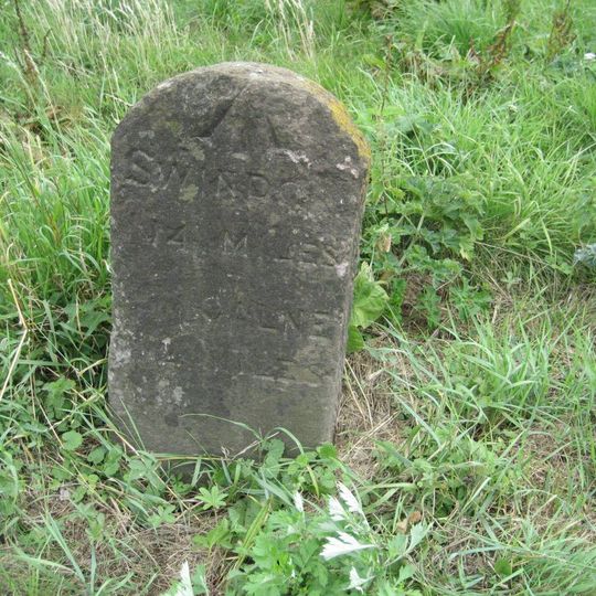Milestone On East Side By Drive To Lower Penn Cottages