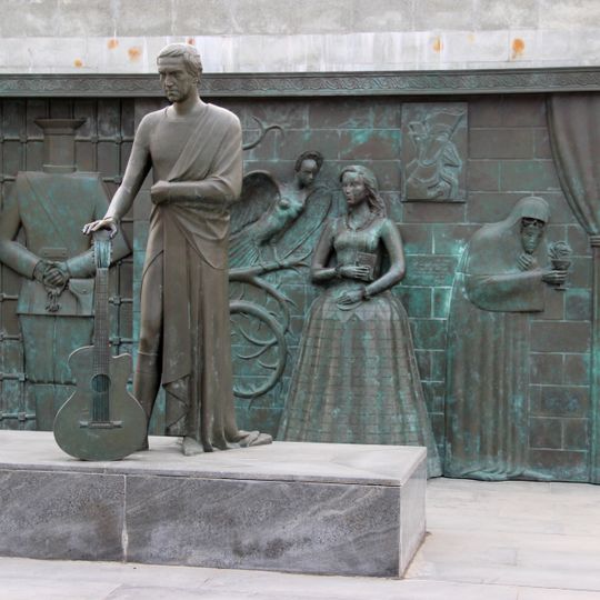 Monument to Vladimir Vysotsky in Samara