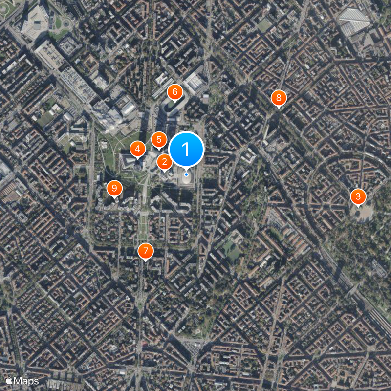 Palazzo delle Scintille Mapa