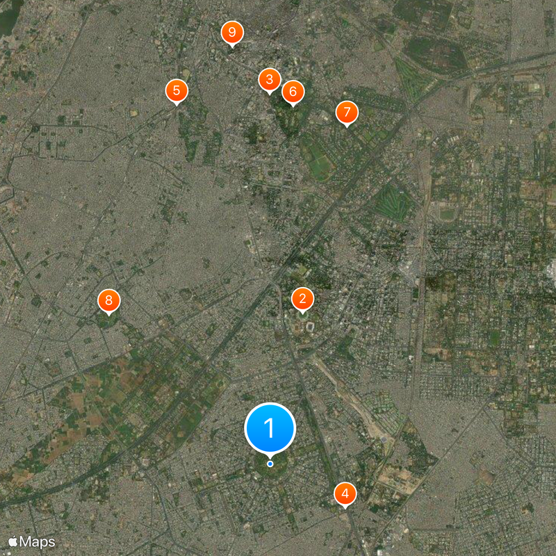 Model Town Map