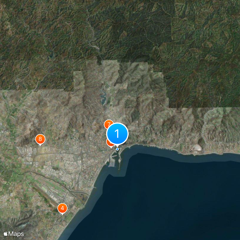 Málaga Map