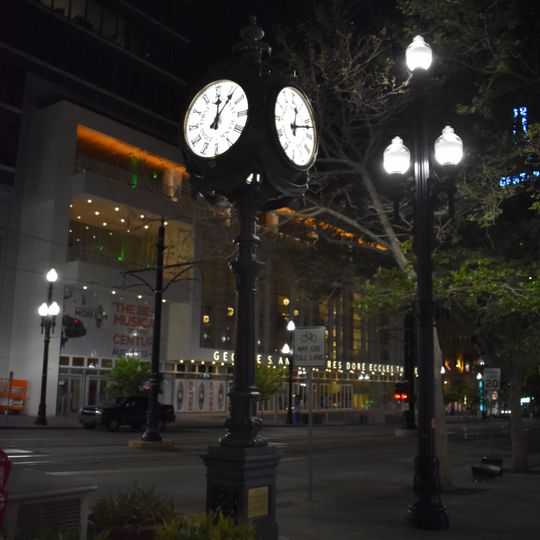 Old Clock at Zion's First National Bank