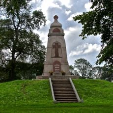 Monument to the defenders of Lucavsala island
