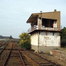 Signal box at Tharsis train station