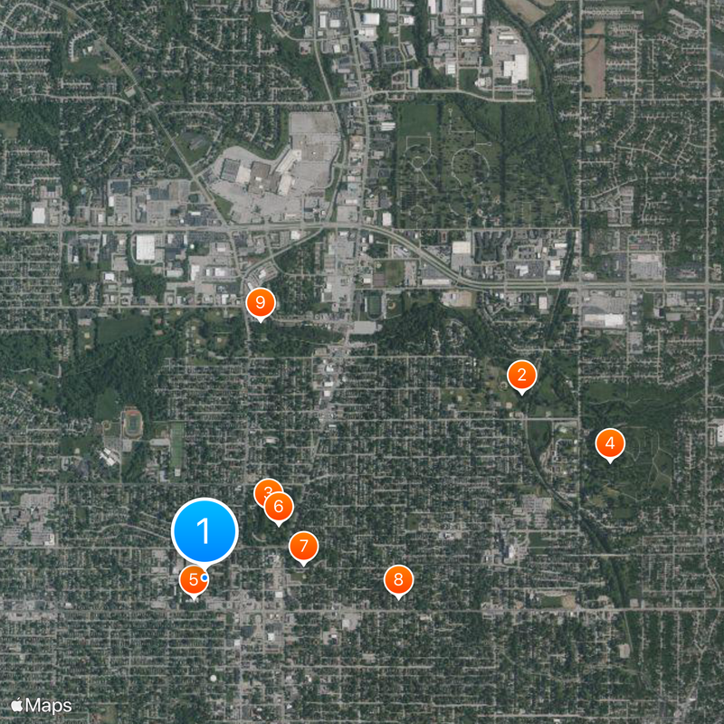 St. Ambrose University Map
