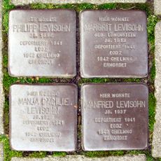 Stolperstein dedicated to Manfred Levisohn