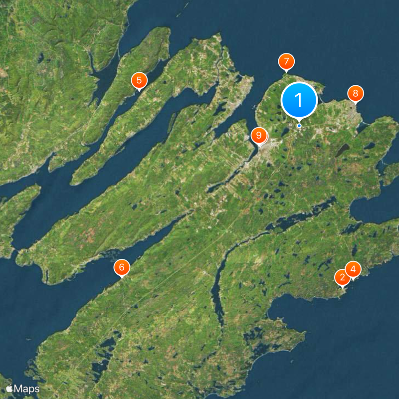Cape Breton University Map