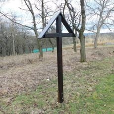 11. zastavení křížové cesty u kostela svatého Jakuba na Chvojenu