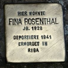 Stolperstein voor Fina Rosenthal