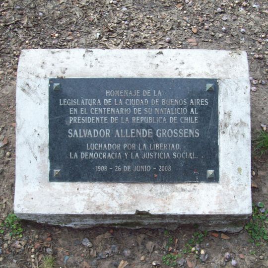 Homenaje a Salvador Allende