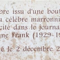 Plaque commémorative