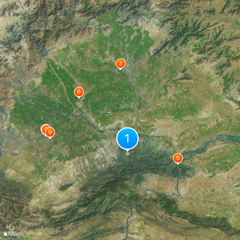 Nowshera District Map
