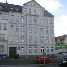 Mietshaus ehemals in geschlossener Bebauung Gellertstraße 8