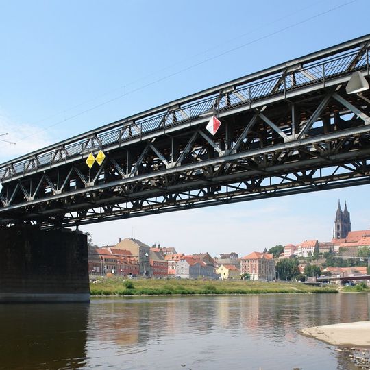 Eisenbahnbrücke Meißen