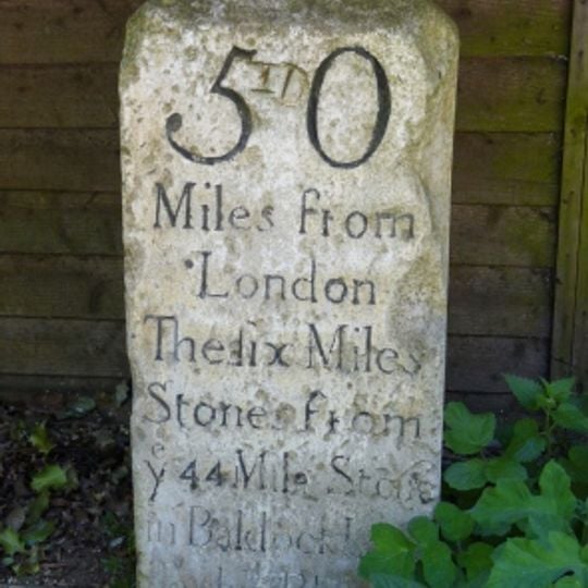 Milestone, Outside Park Farmhouse