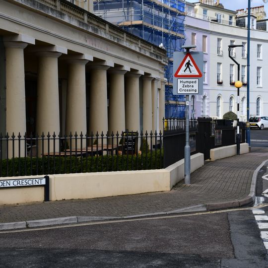 Numbers 1-5 And Attached Railings