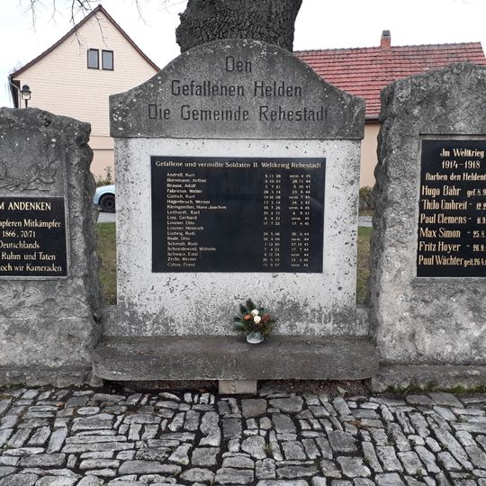 Kriegerdenkmal Rehestädt